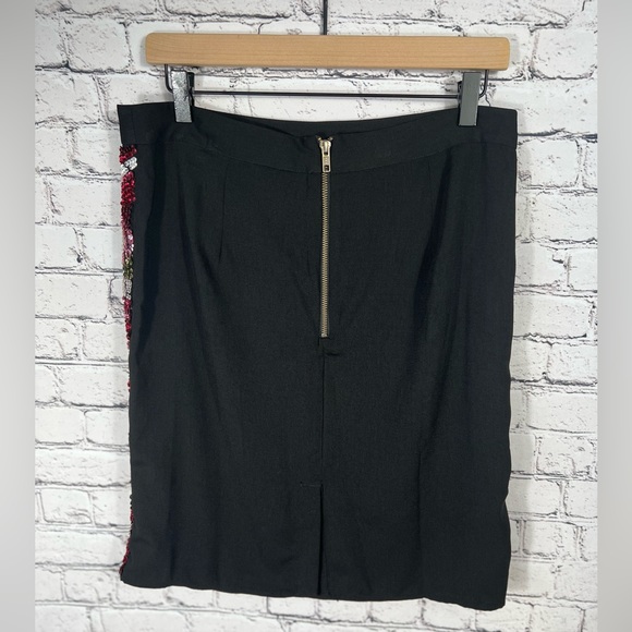 🆕🏷️ Walter Baker Portia Skirt, Sequin Bloom Size 10 - Picture 4 of 5